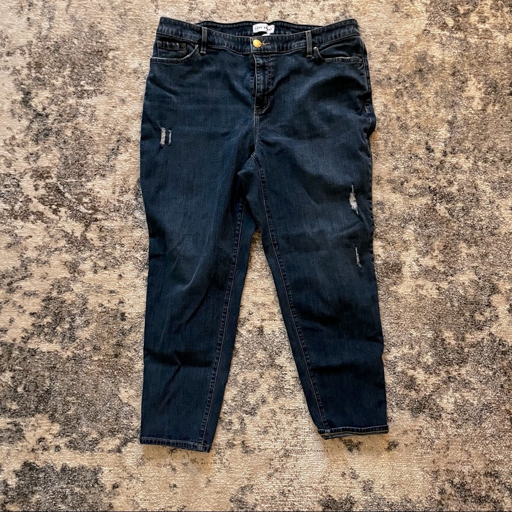 Lane Bryant Low-Rise Boyfriend Jeans